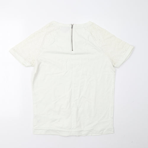 NEXT Womens White   Basic Blouse Size 10