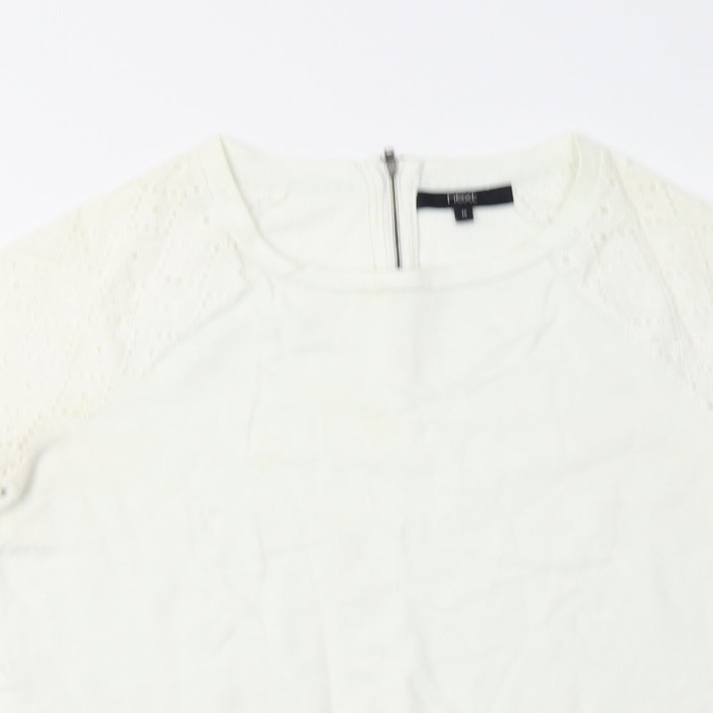 NEXT Womens White   Basic Blouse Size 10
