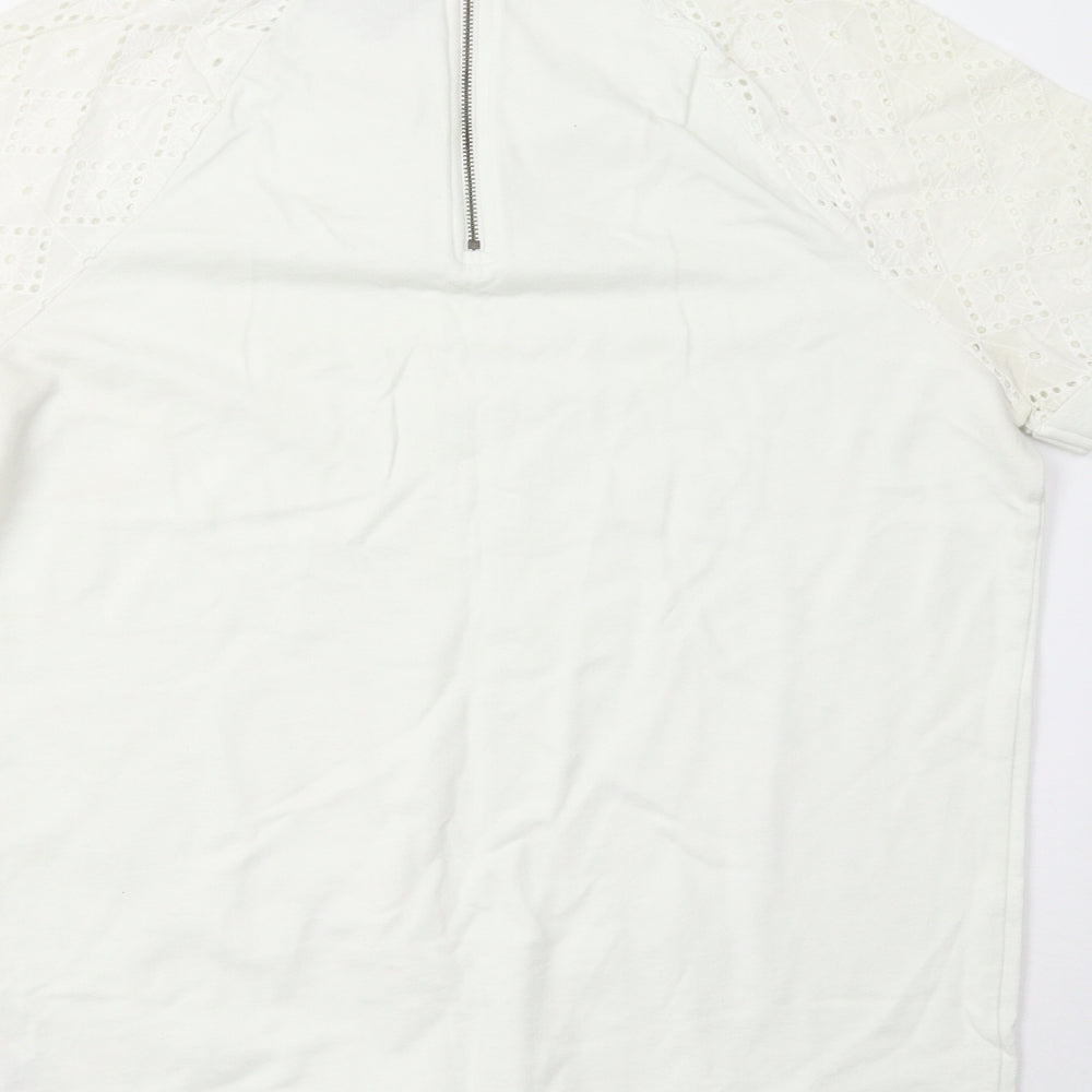NEXT Womens White   Basic Blouse Size 10