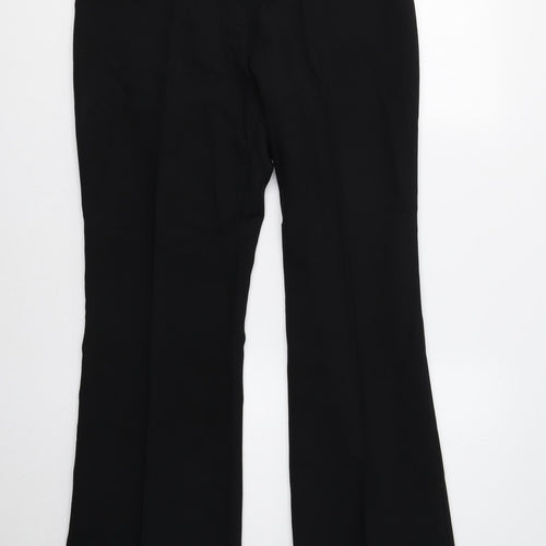 Classics Collection Womens Black   Dress Pants Trousers Size 14 L30 in