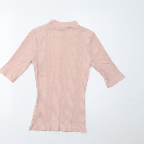 NewLook Womens Pink   Basic T-Shirt Size 12