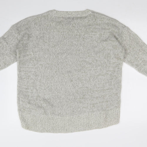 New Look Womens Grey   Pullover Jumper Size L