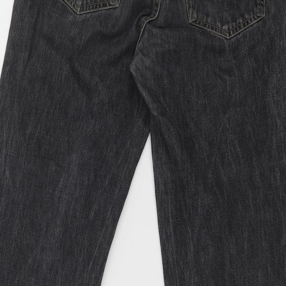Calvin Klein Mens Black  Denim Straight Jeans Size 31 L30 in