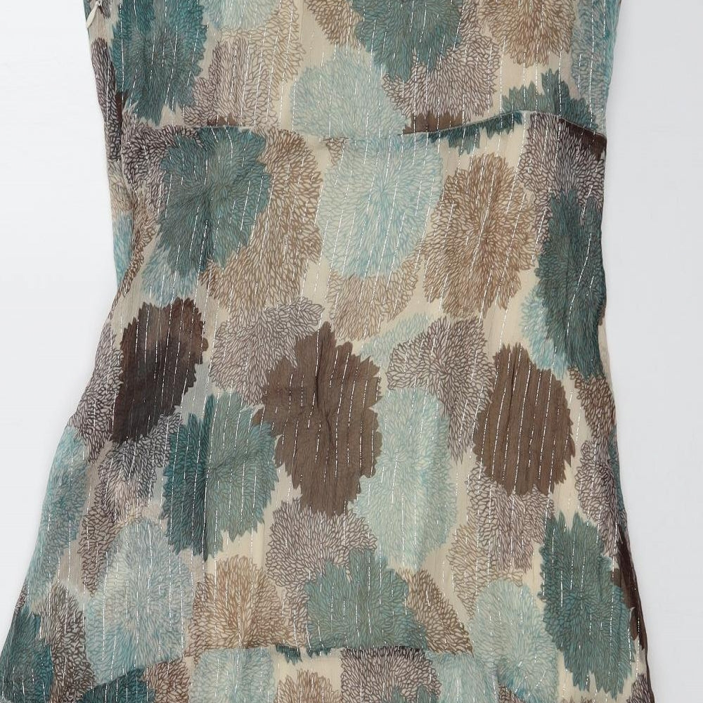 Monsoon Womens Multicoloured Floral  Fit & Flare  Size 16