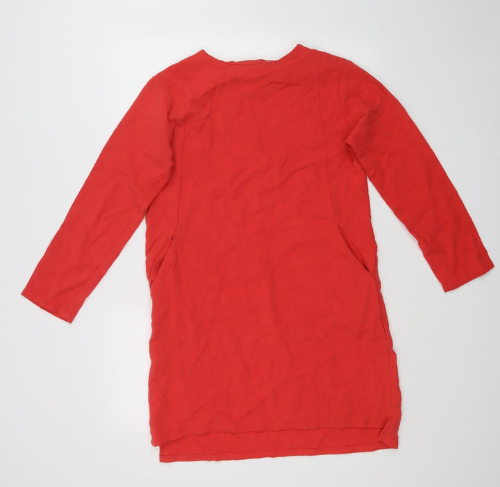 MARGOT MOLYNEUX Womens Red   A-Line  Size L