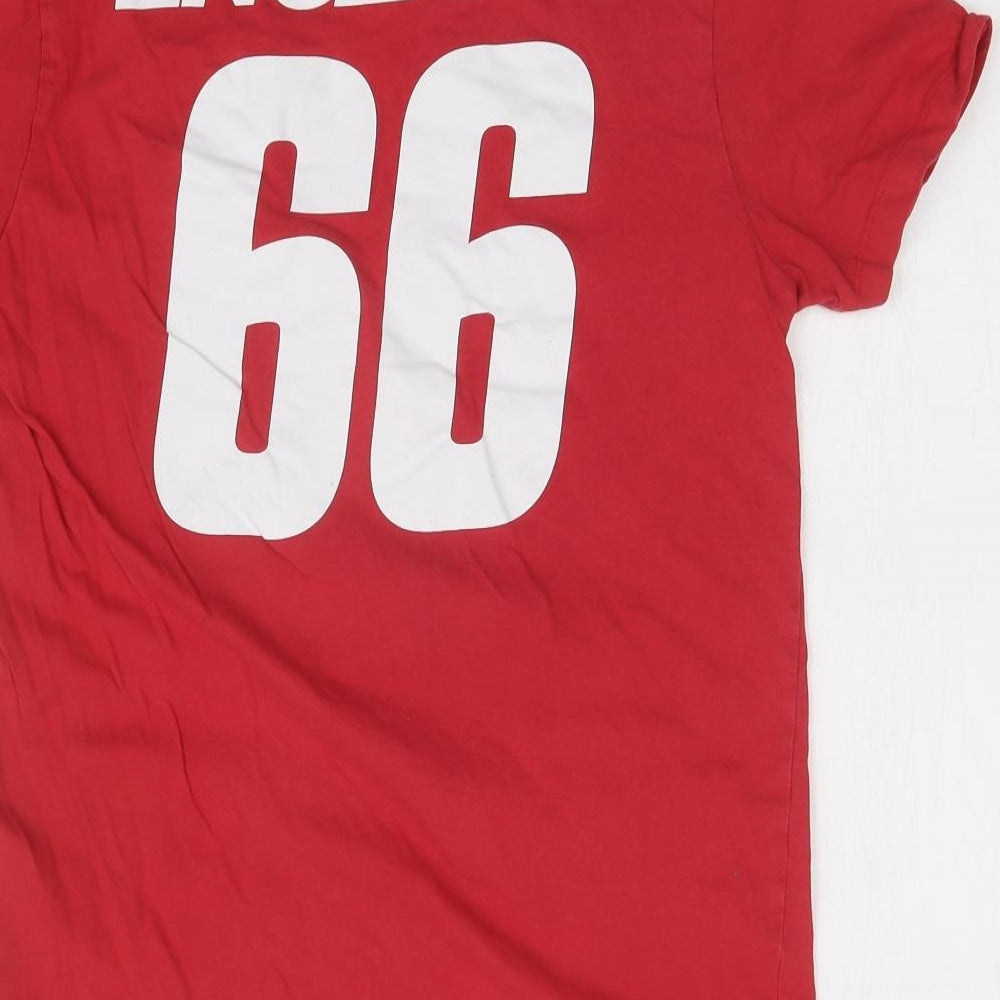 Primark Mens Red    T-Shirt Size S