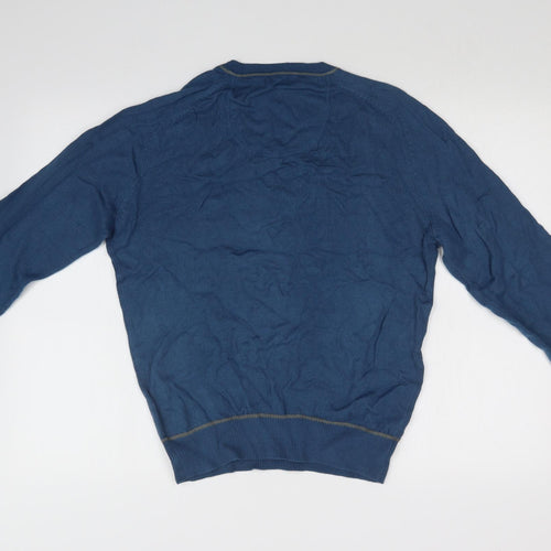 F&F Mens Blue   Pullover Jumper Size S