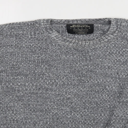 Burton Mens Grey   Pullover Sweatshirt Size M