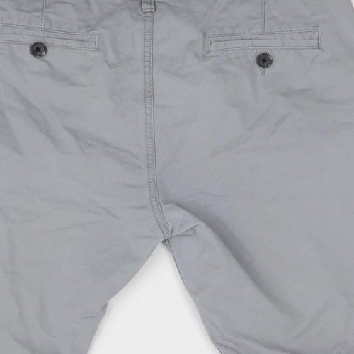 Cedar Wood State Mens Grey   Chino Shorts Size 34