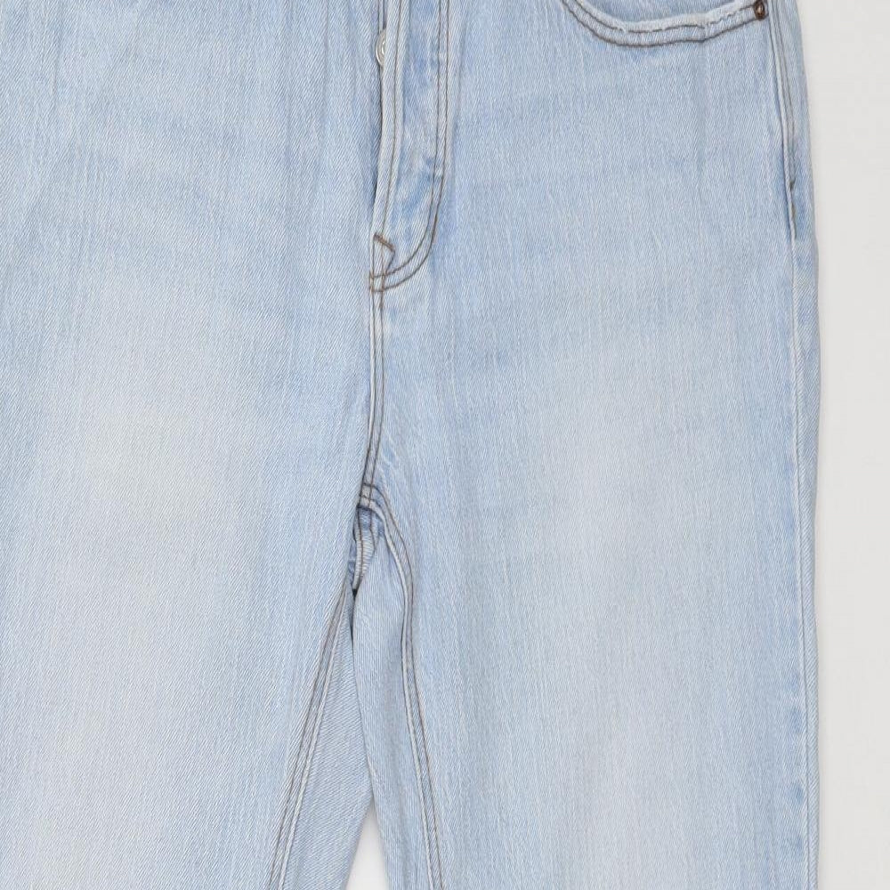 Stradivarius Womens Blue   Straight Jeans Size 8 L26 in