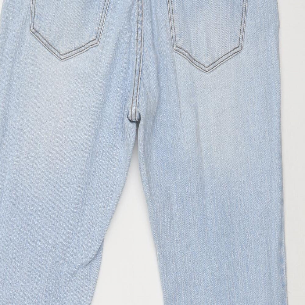 Stradivarius Womens Blue   Straight Jeans Size 8 L26 in