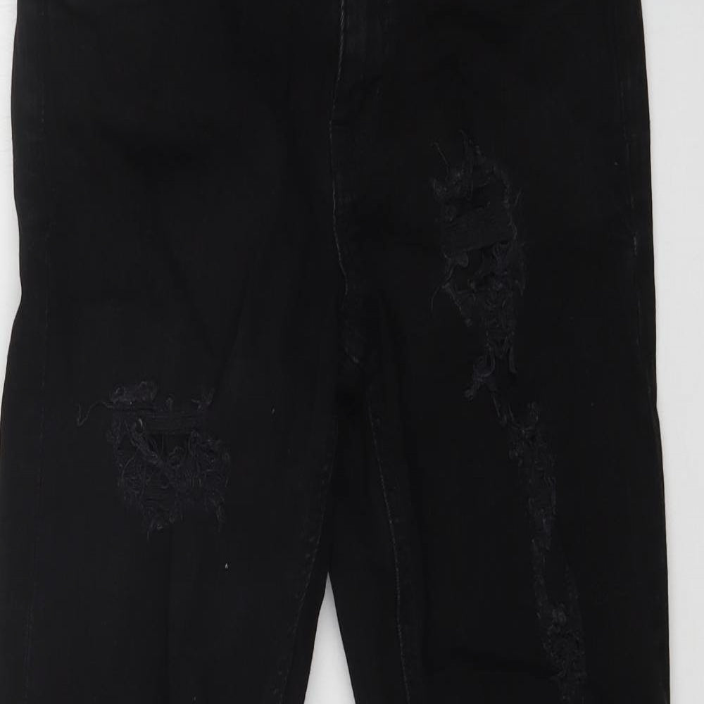 DENIM CO Womens Black  Denim Skinny Jeans Size 8 L30 in