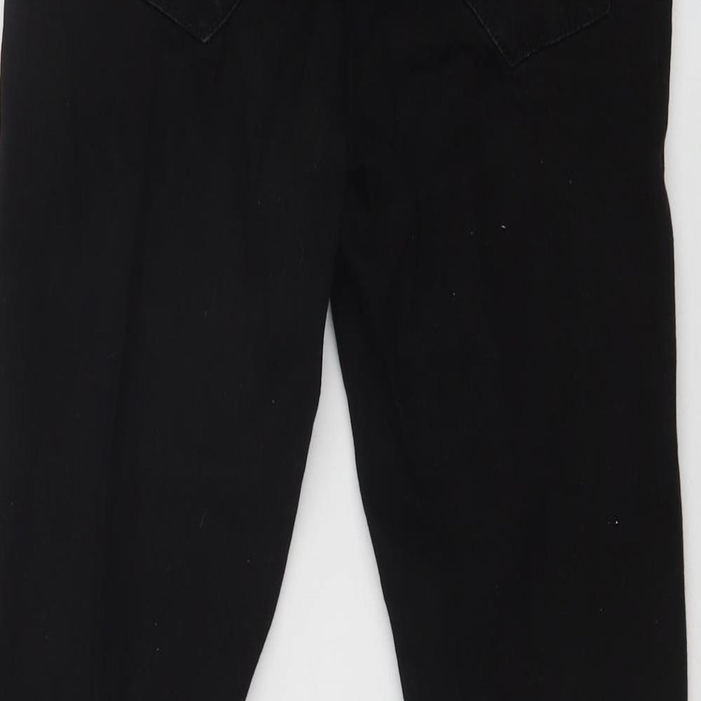 DENIM CO Womens Black  Denim Skinny Jeans Size 8 L30 in