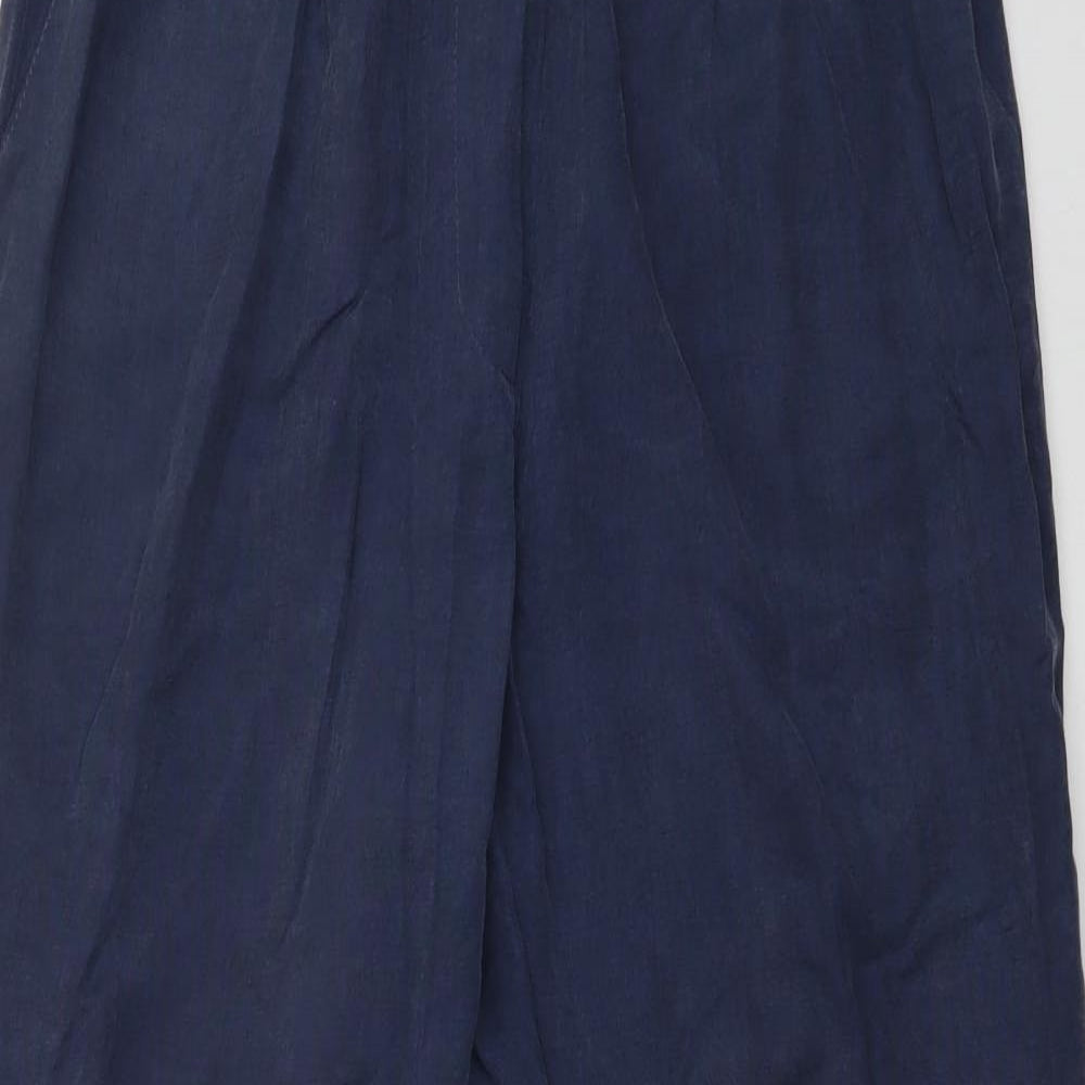 Monsoon Womens Blue    Trousers Size 10 L29 in