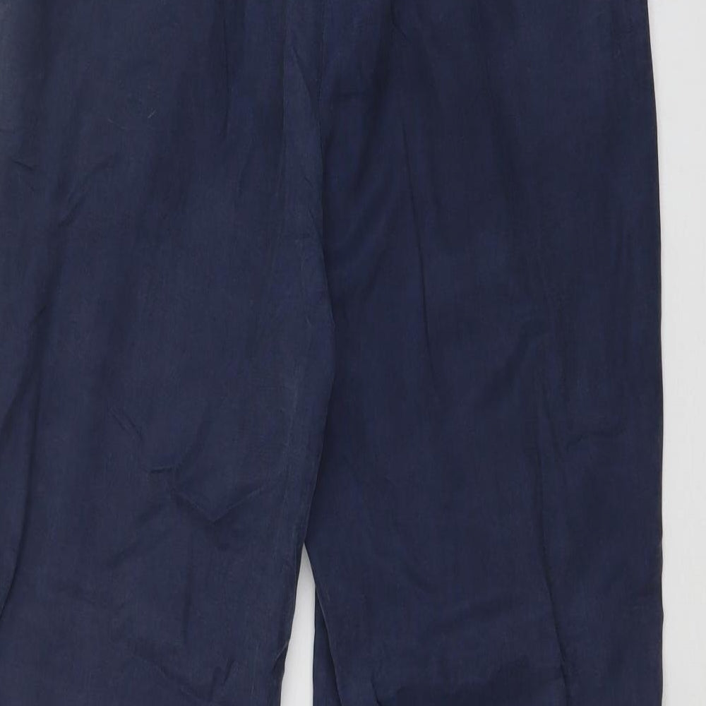 Monsoon Womens Blue    Trousers Size 10 L29 in