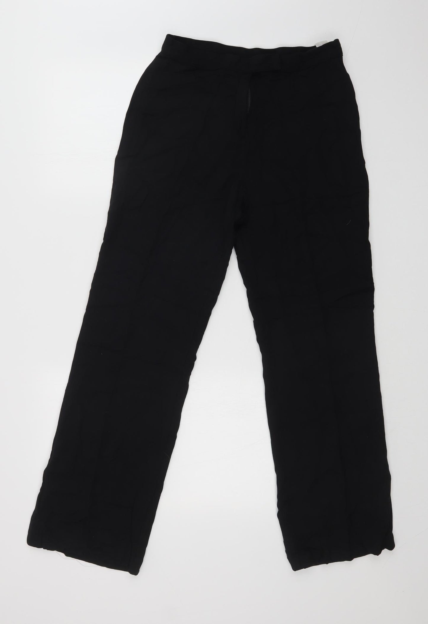 M&S Womens Black    Trousers Size 14 L30 in