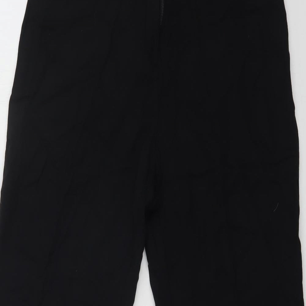 M&S Womens Black    Trousers Size 14 L30 in