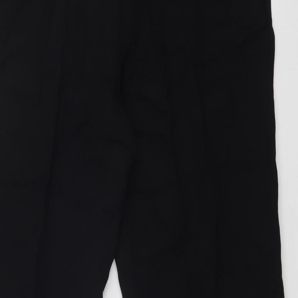 M&S Womens Black    Trousers Size 14 L30 in