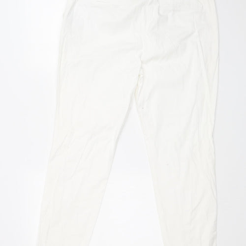 Preworn Womens White   Skinny Jeans Size 16 L27 in