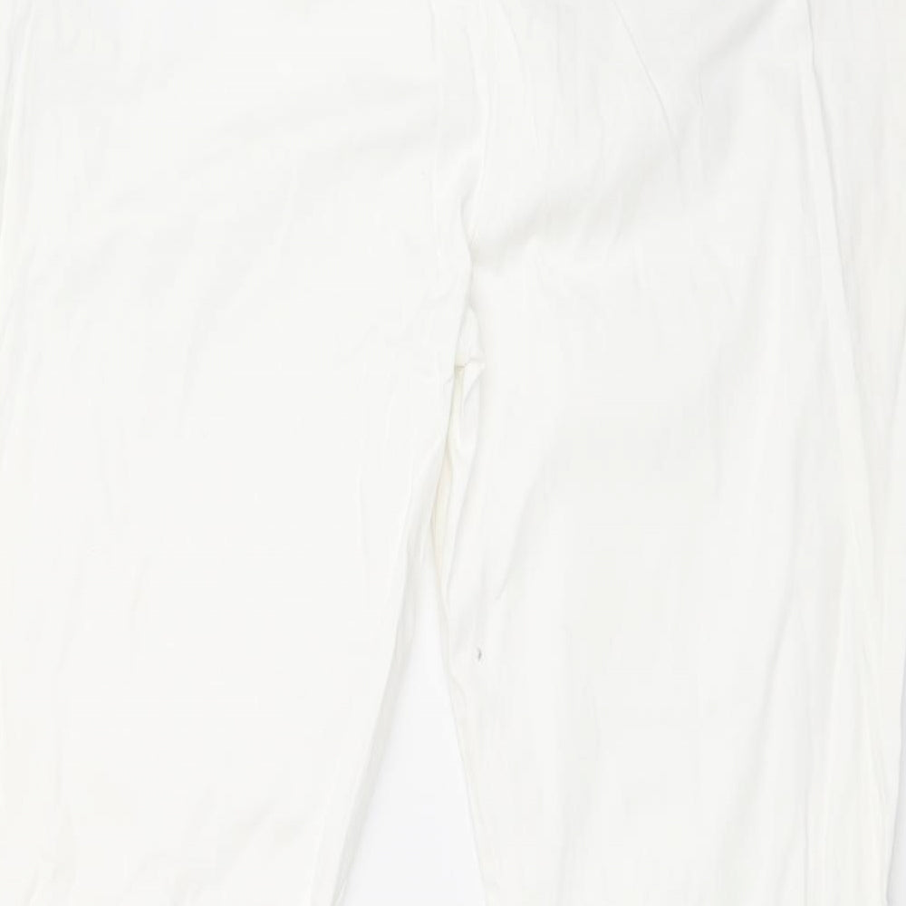 Preworn Womens White   Skinny Jeans Size 16 L27 in
