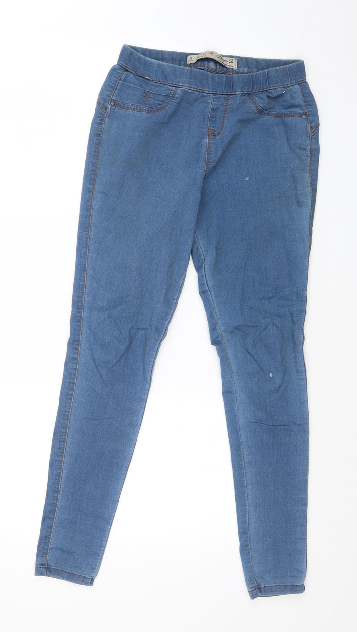 DENIM CO Womens Blue Skinny Jeans Size 8 L28 in