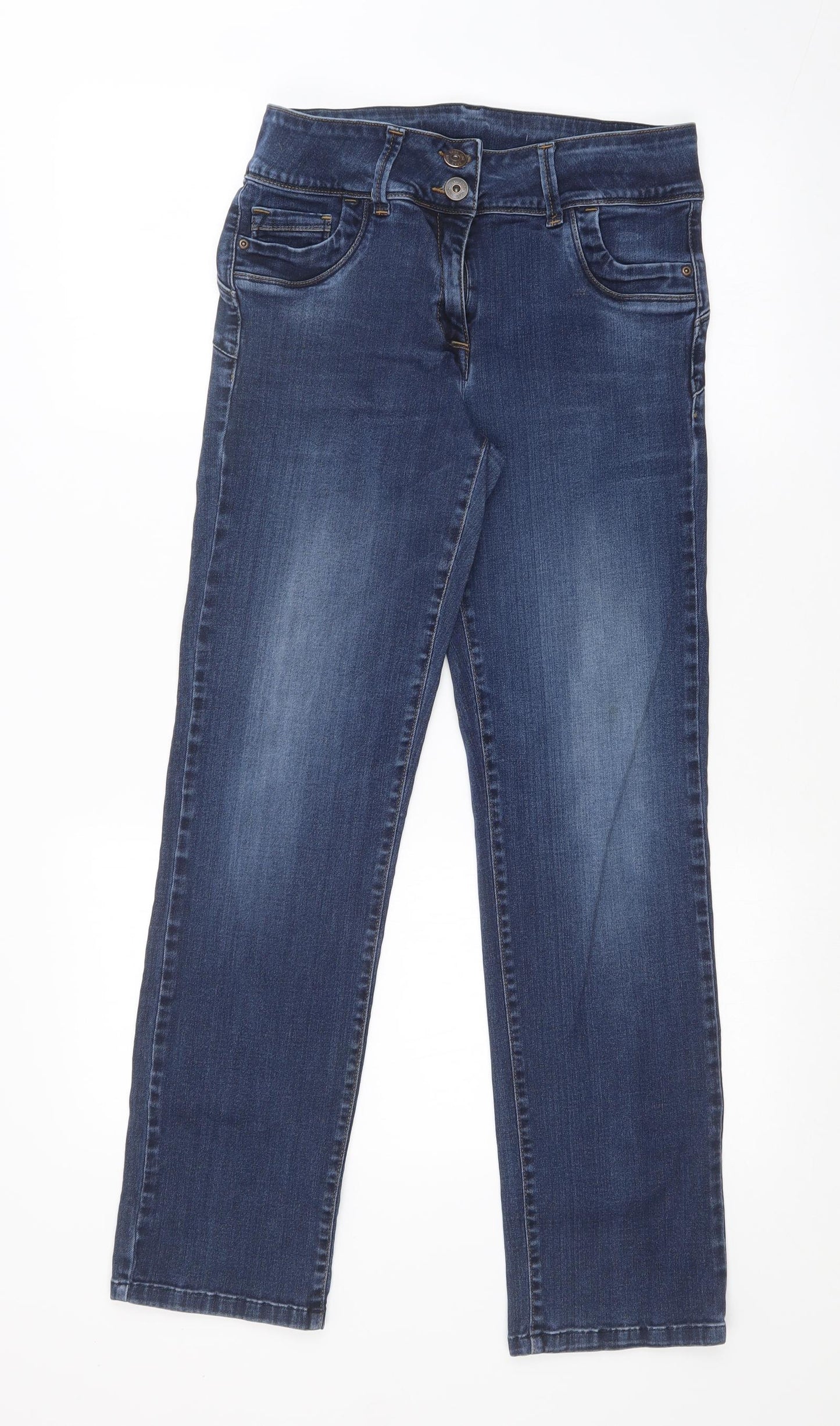 NEXT Womens Blue   Skinny Jeans Size 12 L28 in