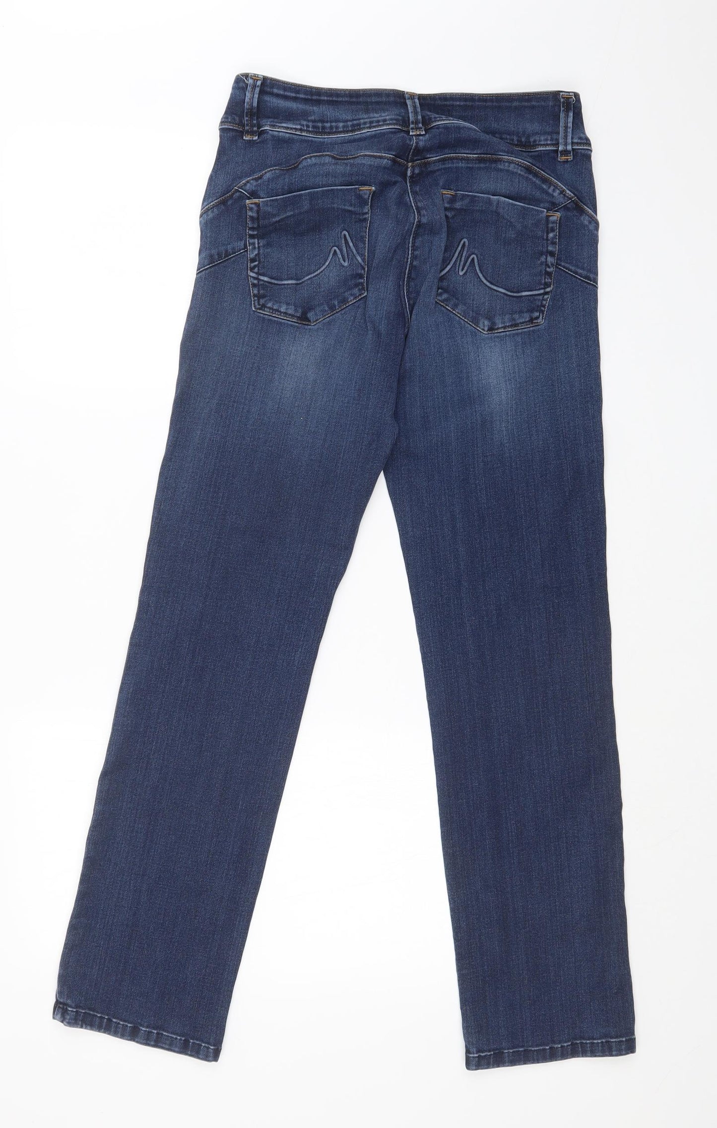 NEXT Womens Blue   Skinny Jeans Size 12 L28 in