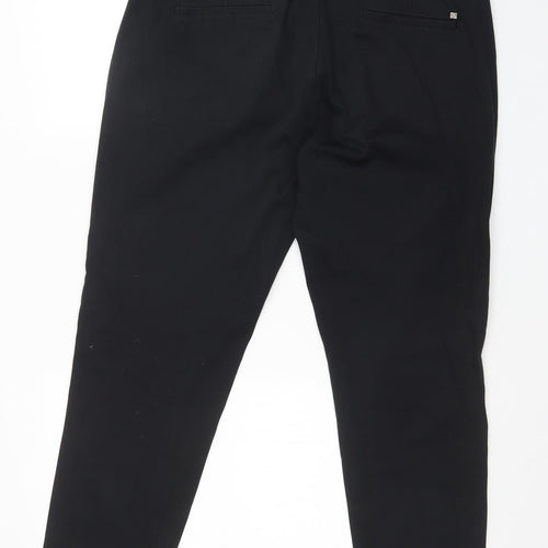 Zara Mens Black   Dress Pants Trousers Size S L27 in