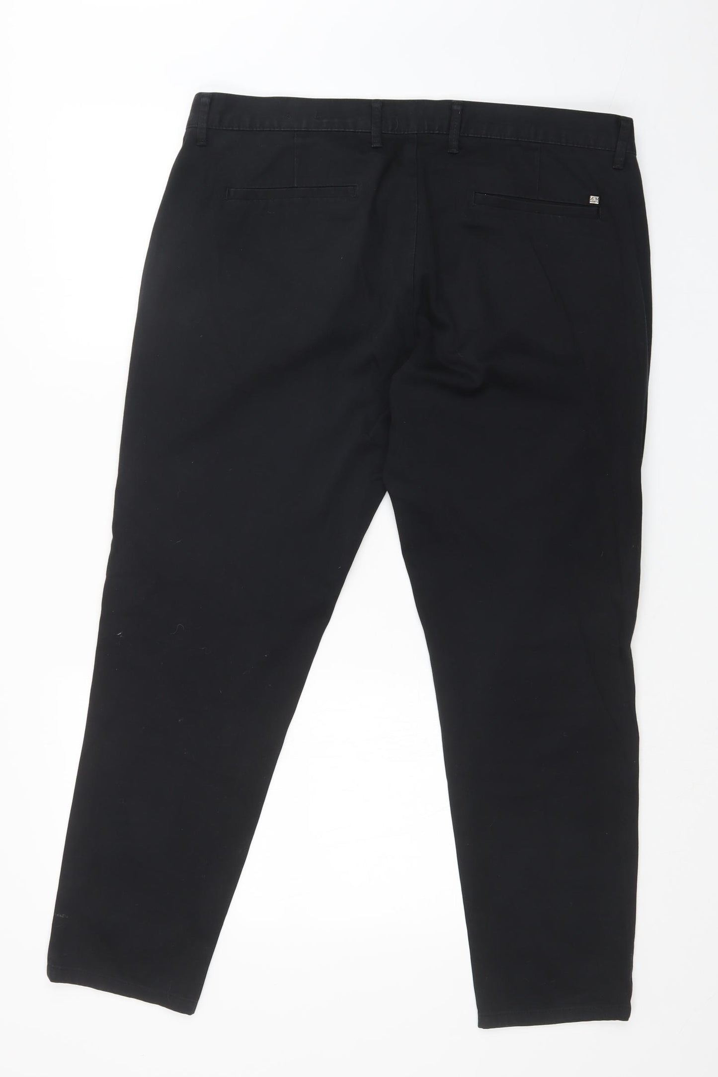 Zara Mens Black   Dress Pants Trousers Size S L27 in