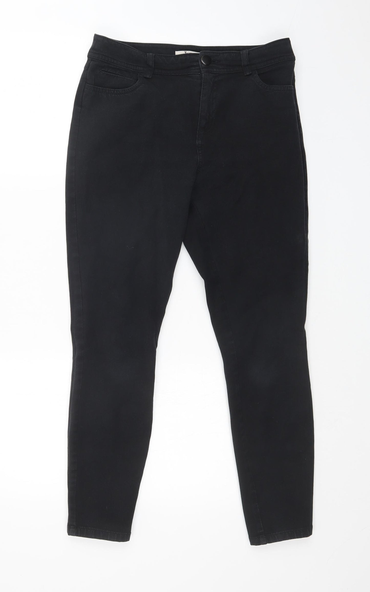 TU Womens Black   Skinny Jeans Size 10 L24 in