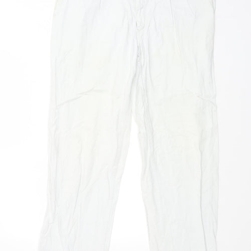 DUGELO LIKRICO Womens White   Straight Jeans Size 32 in L29 in