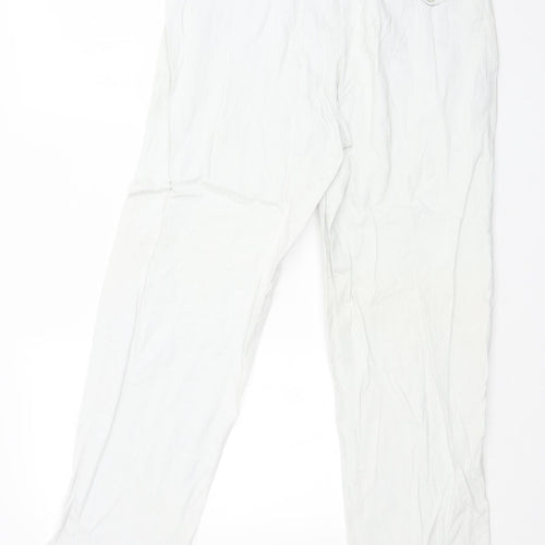 DUGELO LIKRICO Womens White   Straight Jeans Size 32 in L29 in