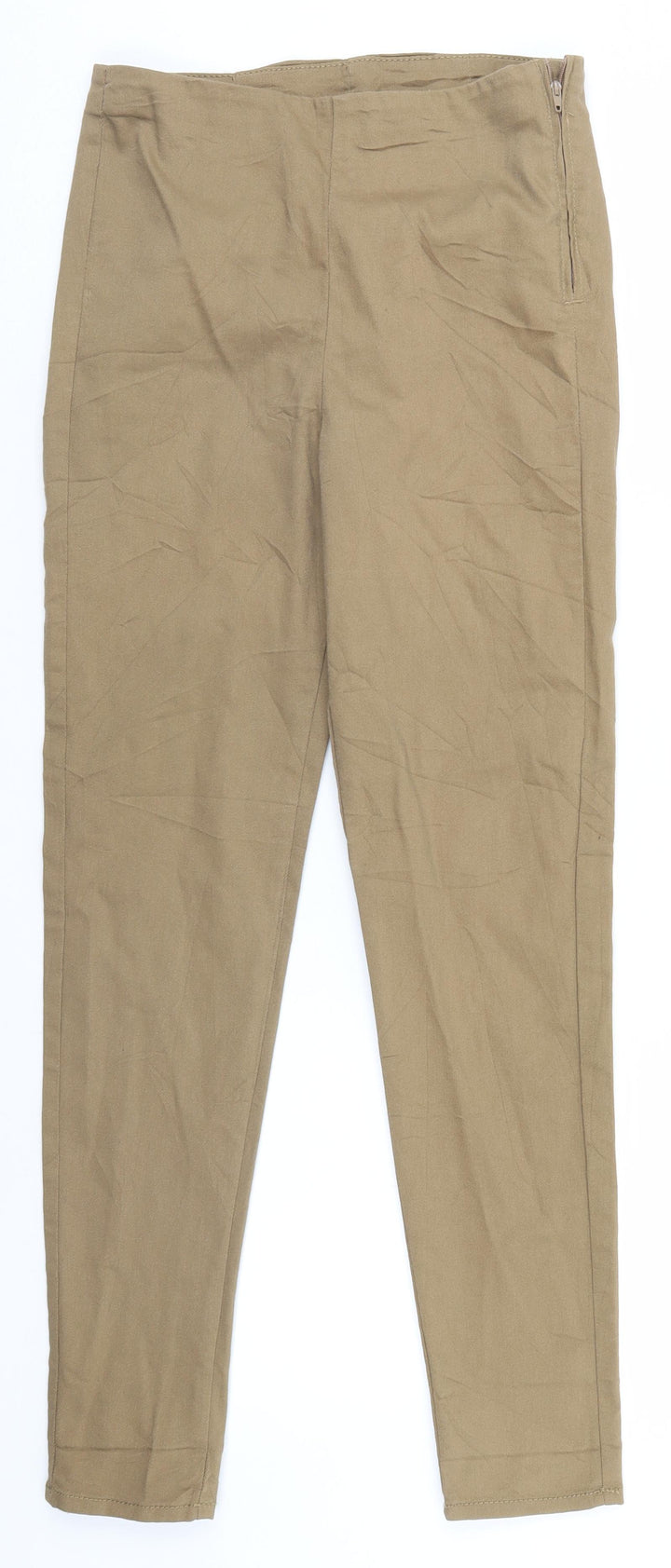 Divided Womens Beige   Trousers  Size 10 L26.5 in