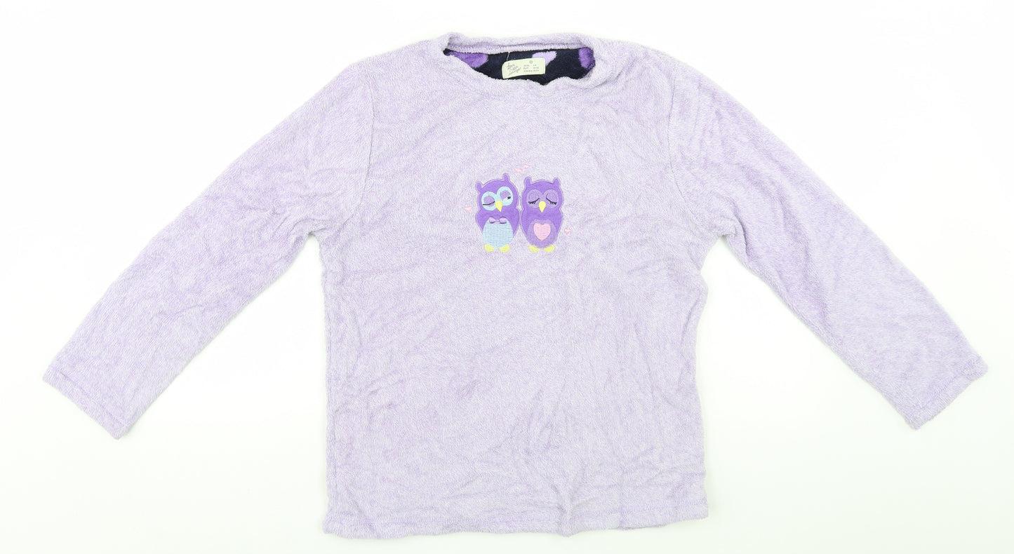 Love to lounge Womens Pink   Pullover Jumper Size 6  - Owl
