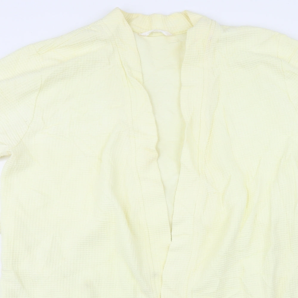 Preworn Womens Yellow Solid   Gown Size 12