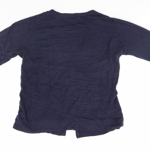 Marks and Spencer Womens Blue   Cardigan Jumper Size 10