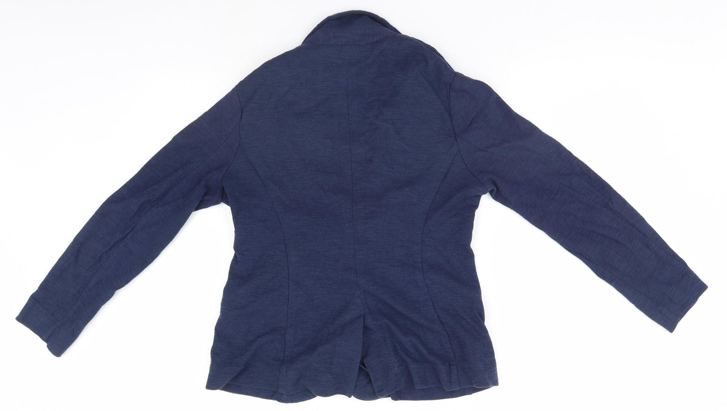 New Look Womens Blue   Cardigan Jumper Size 10