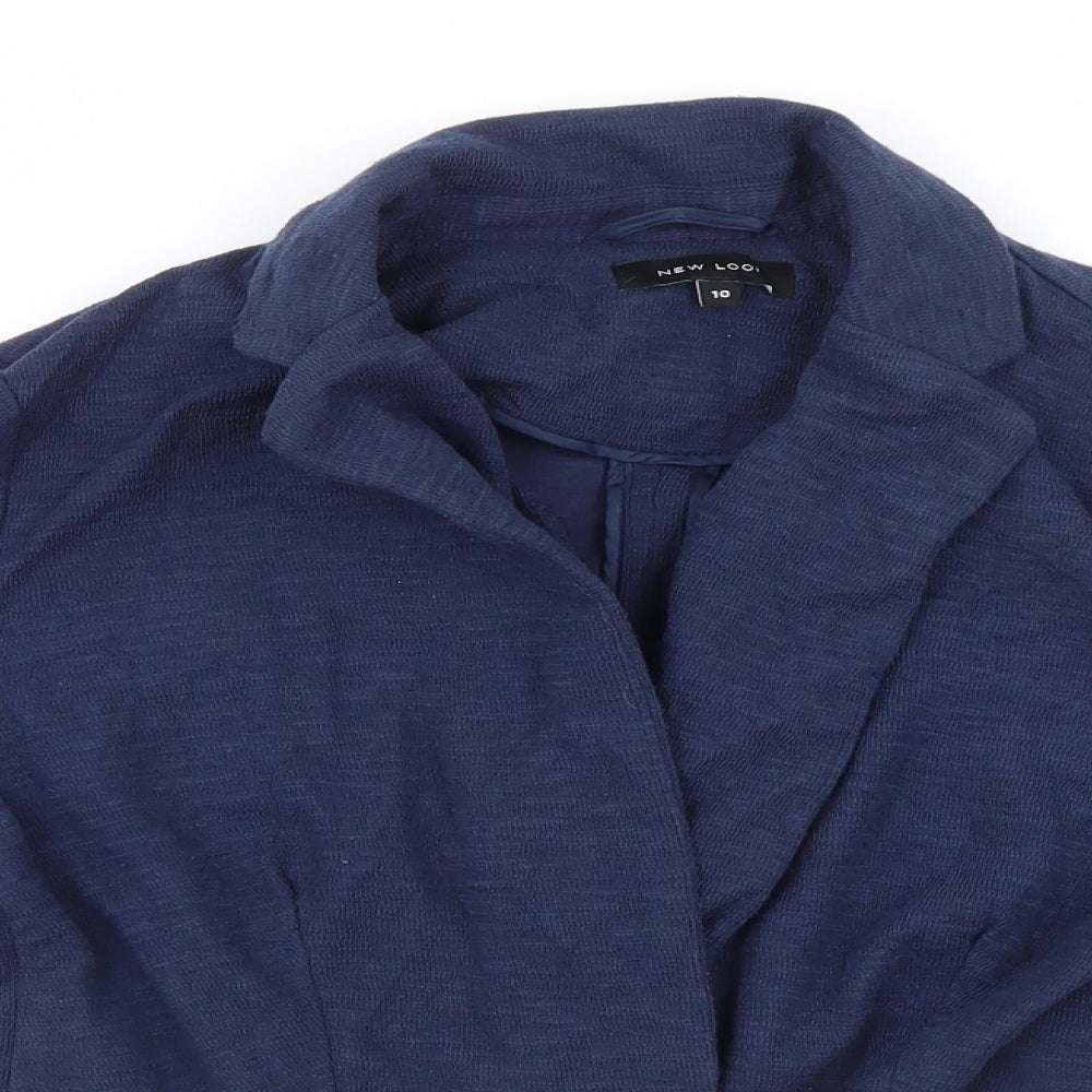 New Look Womens Blue   Cardigan Jumper Size 10