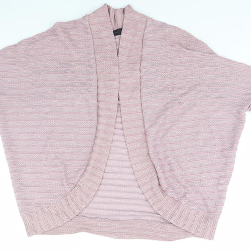 Atmosphere Womens Grey Striped  Cardigan Jumper Size 6
