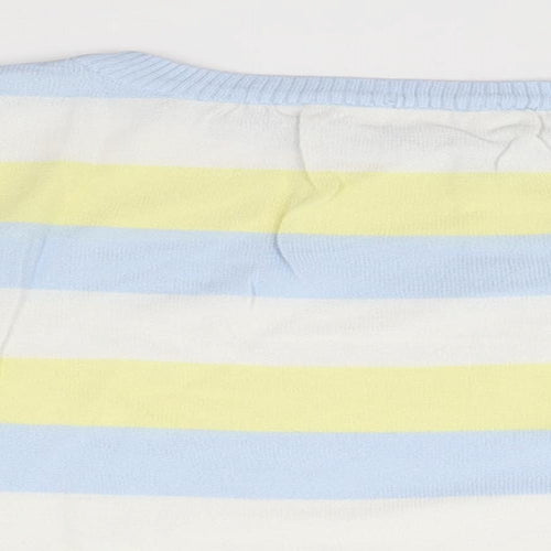 Preworn Womens Multicoloured Striped  Pullover Jumper