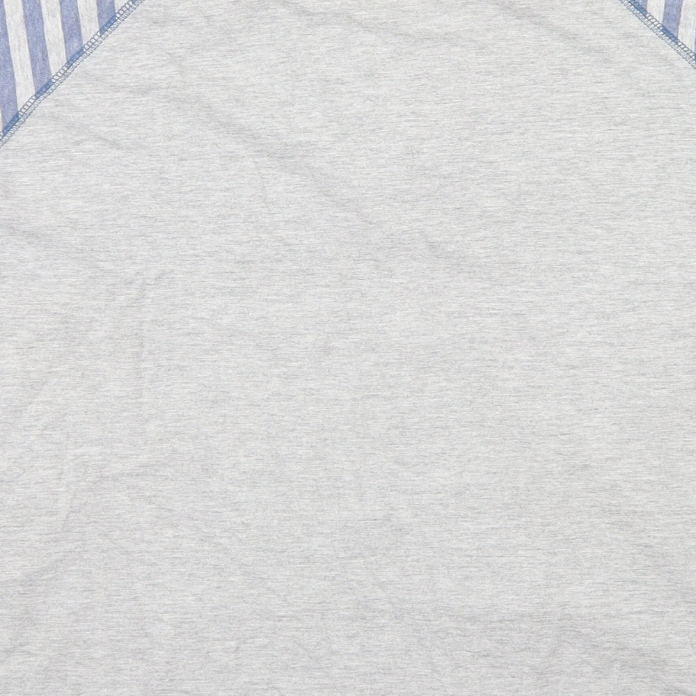 Preworn Mens Grey    Pyjama Top   - Baseball