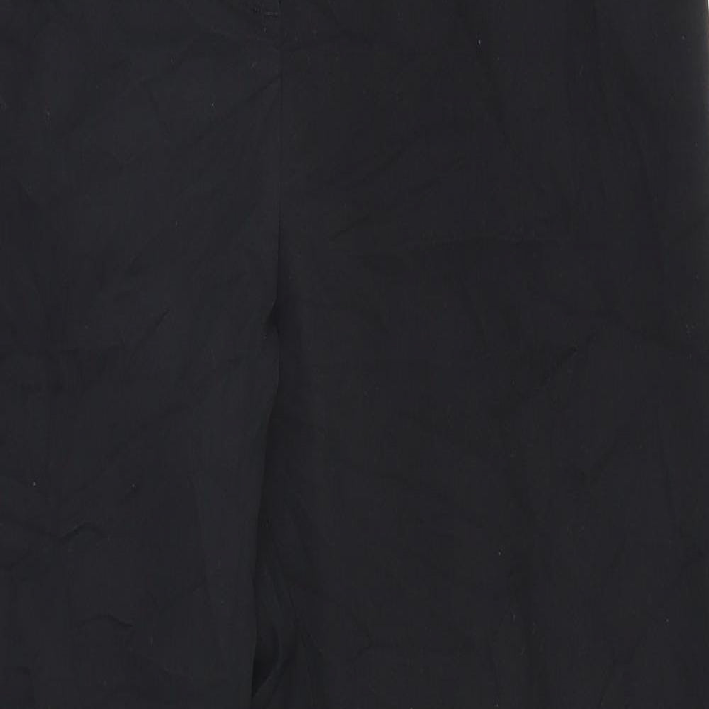TU Womens Black   Trousers  Size 10 L25 in