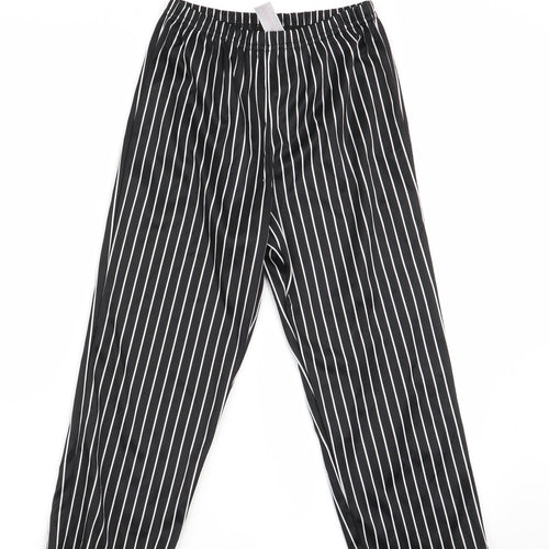 TU Girls Black Striped   Pyjama Pants Size 5-6 Years