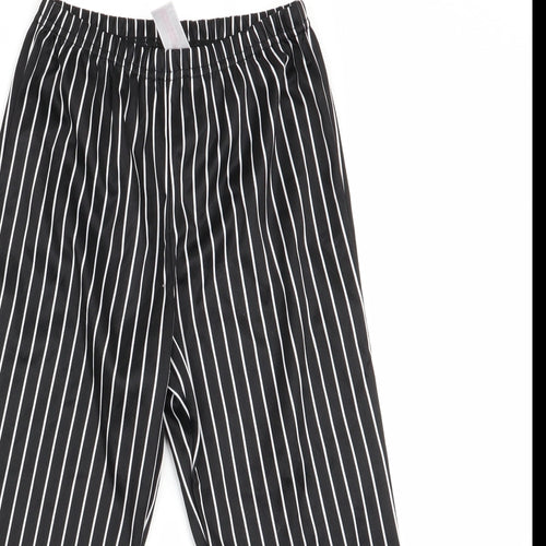 TU Girls Black Striped   Pyjama Pants Size 5-6 Years