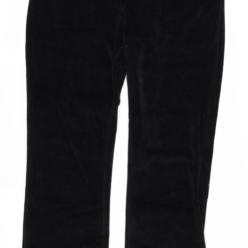 Henleys Womens Black   Jogger Trousers  L30 in - Velvet feel
