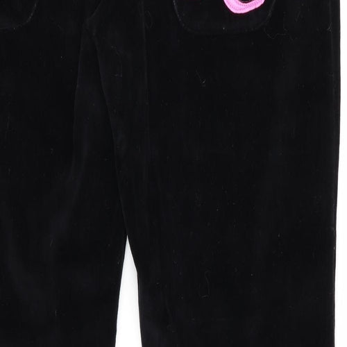 Henleys Womens Black   Jogger Trousers  L30 in - Velvet feel