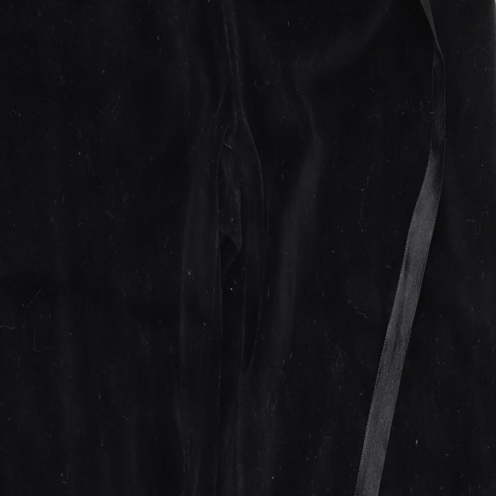 Henleys Womens Black   Trousers   L31 in - Velvet feel