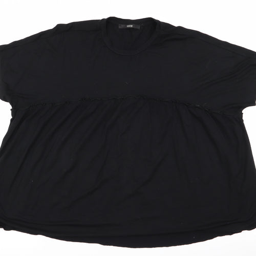 George Womens Black   Basic T-Shirt Size 12