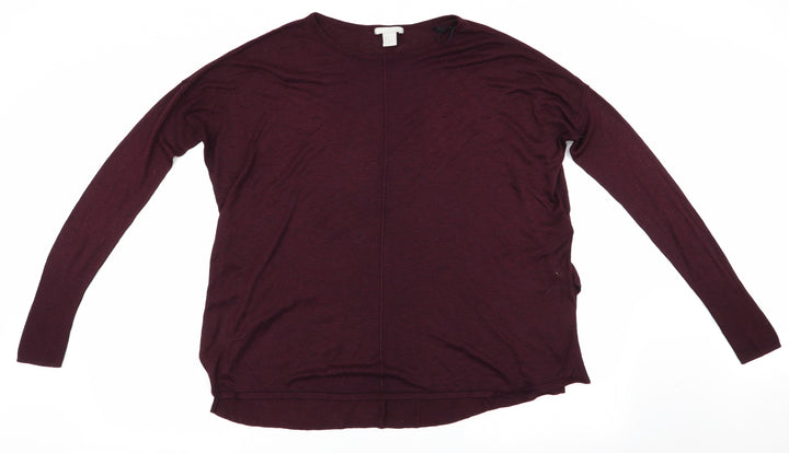 H&M Womens Purple   Pullover Jumper Size 12