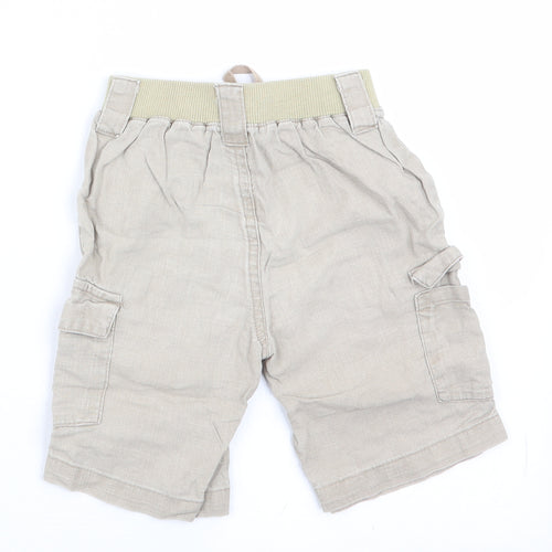 Mothercare Boys Beige   Cargo Trousers Size 12-18 Months